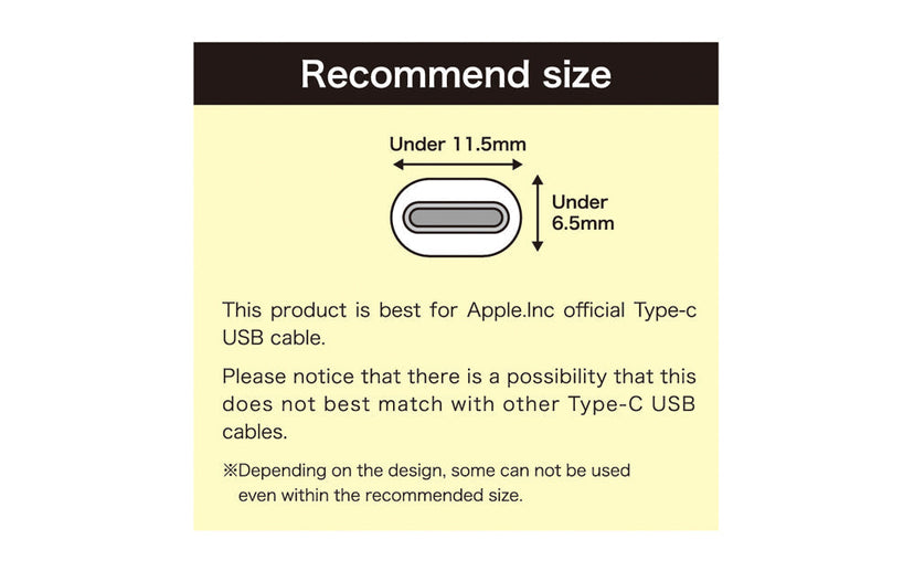 CABLE BITE for Type-C USB - Classic Style