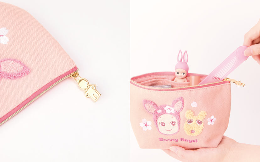 Cherry Blossom Series Zipper Pouch - Classic Style