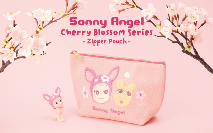 Cherry Blossom Series Zipper Pouch - Classic Style