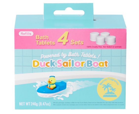 Duck Sailor Boat - Shelf Ready